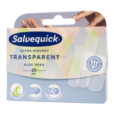 Salvequick átlátszó aloés sebtapasz 20 db gyógyászati segédeszköz