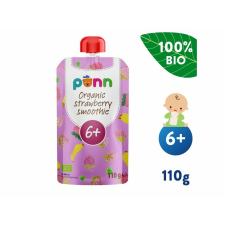 SALVEST Põnn BIO Gyümölcsös püré málnával 110 g üdítő, ásványviz, gyümölcslé