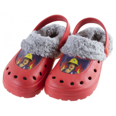  Sam a tűzoltó Red gyerek téli papucs clog 25/26
