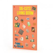  Sam &amp; Julia Die Cuts Matrica szett - Nappali – Mouse Mansion játékfigura