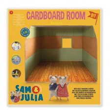  Sam &amp; Julia DIY Karton babaszoba – Mouse Mansion plüssfigura