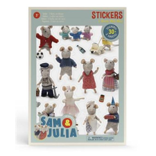  Sam &amp; Julia Egérvilla matricalapok játékfigura