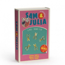 Sam &amp; Julia Miniatűr kiegészítő - Olló szett játékfigura