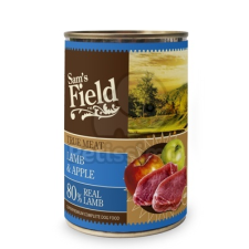 Sam's Field Sam's Field True Meat Lamb & Apple 6 x 400 g kutyaeledel