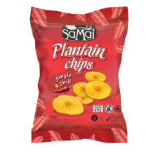 Samai Plantain (főzőbanán) chips csípős chilli 75g SAMAI reform élelmiszer