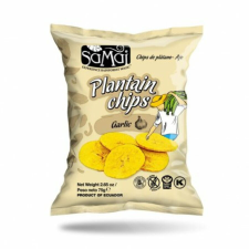 Samai plantain főzőbanán chips fokhagymás 75 g reform élelmiszer