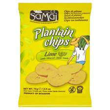 Samai plantain főzőbanán chips lime 70 g csokoládé és édesség