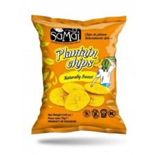 Samai plantain főzőbanán chips natúr édes 75 g reform élelmiszer