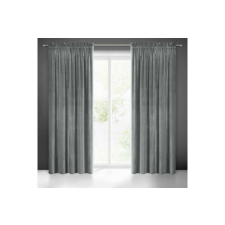  Samanta bársony sötétítő függöny Grafit 140x270 cm lakástextília