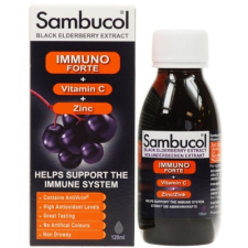 Sambucol fekete bodza Immuno forte, 120ml vitamin és táplálékkiegészítő