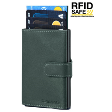 SAMSONITE ALU FIT sötétzöld RFID védett pénztárca, kártyatartó 133890-9199