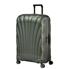 SAMSONITE C-LITE négykerekű közepesen nagy bőrönd 75cm-metálzöld 122861-1542