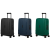SAMSONITE ESSENCE négykerekű, sötét tónusú csatos kabinbőrönd 55 cm 146909
