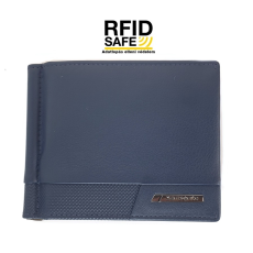 SAMSONITE PRO-DLX 6 RFID védett sötétkék, csapópántos dollár pénztárca 147797-1615