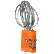 SAMSONITE Travel Accessories számzáras kábellakat narancssárga (U23*96105) (U23*96105) kézitáska és bőrönd