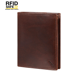 SAMSONITE VEGGY RFID védett barna álló irat és pénztárca 144481-1647