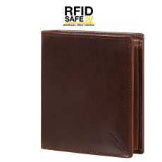 SAMSONITE VEGGY RFID védett barna közepes álló irat és pénztárca 144480-1647