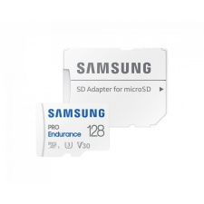 Samsung 128GB microSDXC Class10 U3 V30 PRO Endurance + adapterrel memóriakártya