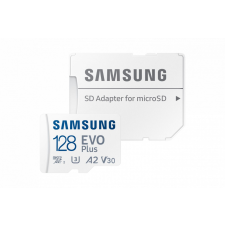 Samsung 128GB microSDXC EVO Plus Class10 U3 A2 V30 + adapterrel memóriakártya