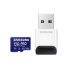 Samsung 128GB microSDXC Pro Plus Class10 U3 A2 V30 adapter nélkül MB-MD128SB/WW