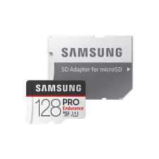 Samsung 128GB PRO Endurance microSDXC UHS-I CL10 memóriakártya + Adapter memóriakártya