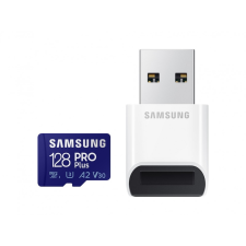 Samsung 128GB Pro Plus microSDXC UHS-I CL10 Memóriakártya + Kártyaolvasó memóriakártya