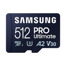 Samsung 512GB Samsung microSDXC PRO Ultimate CL10 U3 A2 V30 memóriakártya + kártyaolvasó (MB-MY512SB/WW) (MB-MY512SB/WW) memóriakártya
