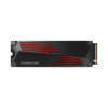 Samsung 990 PRO Heat-Sink, PCIe 4.0, NVMe 2.0, 1TB, 600 TBW