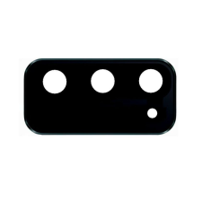 Samsung A025 Galaxy A02S, Kamera plexi, (kerettel), fekete mobiltelefon, tablet alkatrész