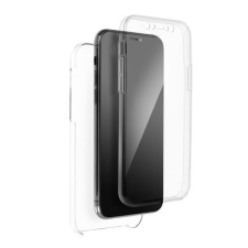 Samsung A037 Galaxy A03s átlátszó elő + hátlapi PC + TPU tok 360° tok és táska