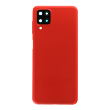 Samsung A125 Galaxy A12, Akkufedél, (kamera plexivel), piros mobiltelefon, tablet alkatrész