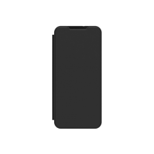 Samsung A15 4G/5G kártyatartós flip tok, Fekete tok és táska