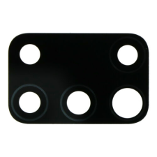 Samsung A217 Galaxy A21S, Kamera plexi, (hátlapi), fekete mobiltelefon, tablet alkatrész