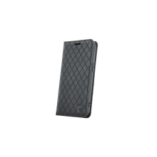 Samsung A256 Galaxy A25 5G, Oldalra nyíló flip tok, Smart Caro, fekete tok és táska
