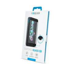 Samsung A305/A505 Galaxy A30/A50, Kijelzővédő fólia, (ütésálló) 5D, fekete mobiltelefon kellék