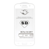 Samsung A320 Galaxy A3 2017, Kijelzővédő fólia, (ütésálló) Full Glue 5D, fehér