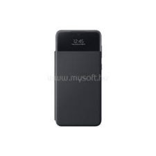 Samsung A33 5G S View Wallet Cover, Black (EF-EA336PBEGEE) tok és táska