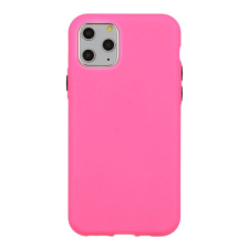 Samsung A415 Galaxy A41, Szilikon tok, Solid, rózsaszín tok és táska