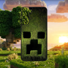 Samsung A Minecraft Movie - Creeper - Samsung tok tok és táska