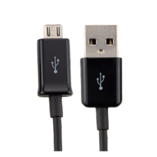Samsung adatkábel és töltő (USB - microUSB, 100cm) FEKETE (ECB-DU5AB) (ECB-DU5AB) kábel és adapter