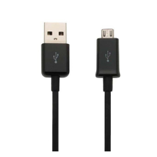 Samsung adatkábel és töltő (USB - microUSB, 150cm) FEKETE (ECB-DU4EBEG) kábel és adapter