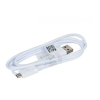 Samsung Adatkábel, Samsung, MicroUSB, gyári, fehér
