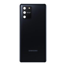 Samsung akkufedél FEKETE Samsung Galaxy S10 Lite (SM-G770F) mobiltelefon, tablet alkatrész