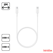 Samsung C-to-C kábel, Fehér kábel és adapter
