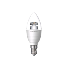 Samsung Candle 3.2W  2700K E14 170D Clear B LED gyertya fényforrás (SI-A8W031180EU) (SI-A8W031180EU) izzó