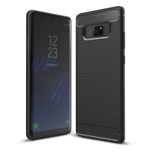 Samsung Carbon Fiber Samsung N980 Galaxy Note 20 fekete szilikon tok (Forcell) tok és táska