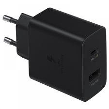 Samsung duo kábel nélküli töltő adapter 35W,Fekete mobiltelefon kellék