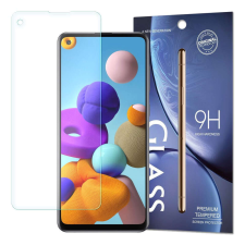 Samsung Edzett üveg 9H Screen ProtectorSamsung Galaxy A21S (csomagolás – boríték) mobiltelefon kellék