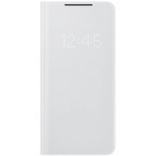 Samsung EF-NG996P LED View Cover for Galaxy S21 Plus világosszürke tok és táska