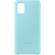 Samsung EF-PA515 Galaxy A51 Szilikon Tok Kék Gyári tok és táska